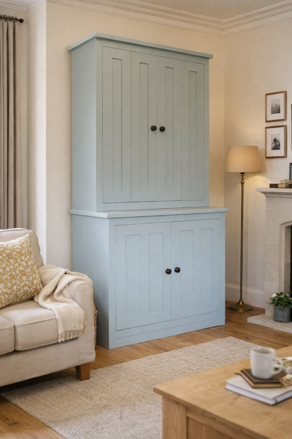 Camden Dresser Style Larder Handmade and Delivered Assembled